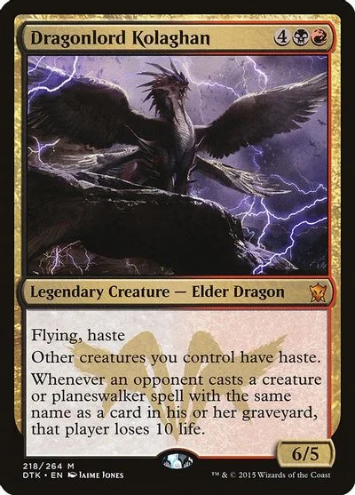 Dragonlord Kolaghan #218