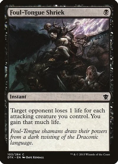 Foul-Tongue Shriek [Foil]
