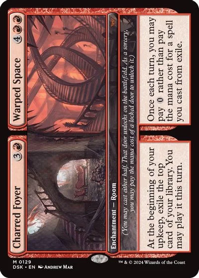 Charred Foyer // Warped Space [Foil] #129