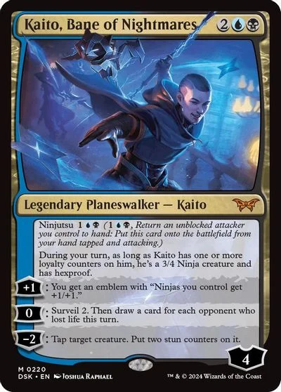 Kaito, Bane of Nightmares [Foil] #220