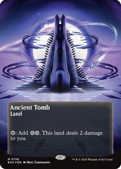 Ancient Tomb [Galaxy Foil Borderless Poster] #136