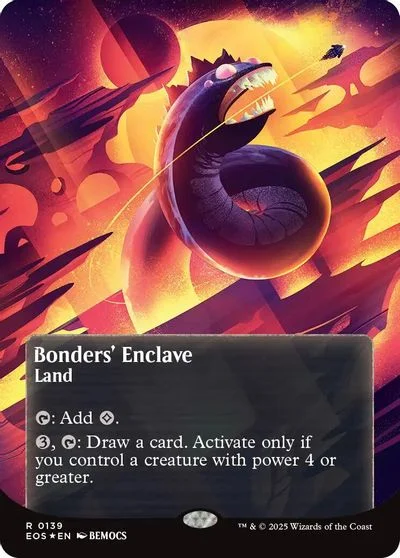 Bonders' Enclave [Galaxy Foil Borderless Poster] #139