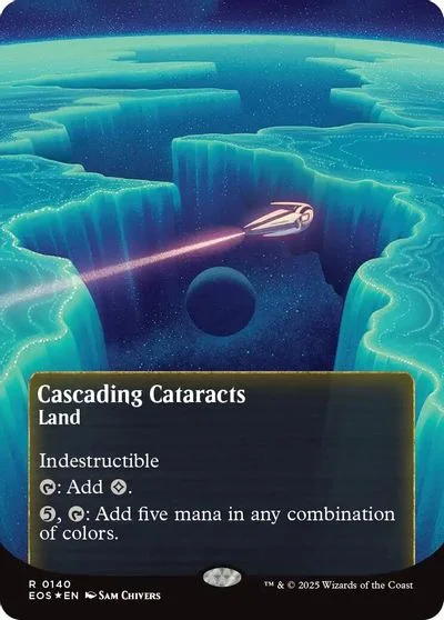 Cascading Cataracts [Galaxy Foil Borderless Poster] #140