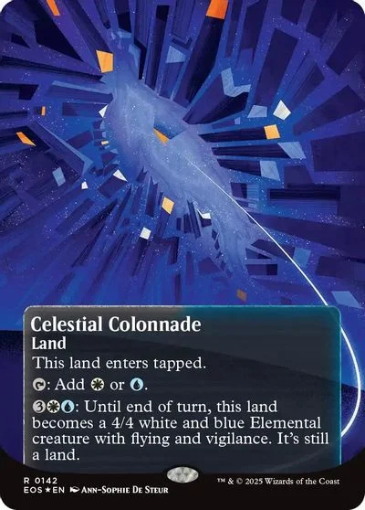 Celestial Colonnade [Galaxy Foil Borderless Poster] #142