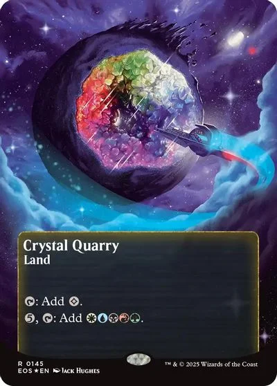 Crystal Quarry [Galaxy Foil Borderless Poster] #145