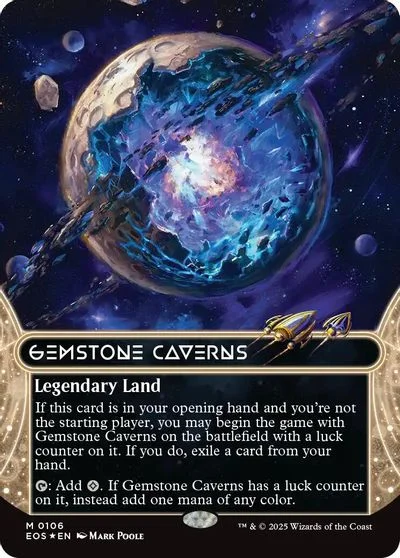 Gemstone Caverns [Galaxy Foil Borderless] #106