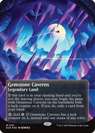 Gemstone Caverns [Galaxy Foil Borderless Poster] #151