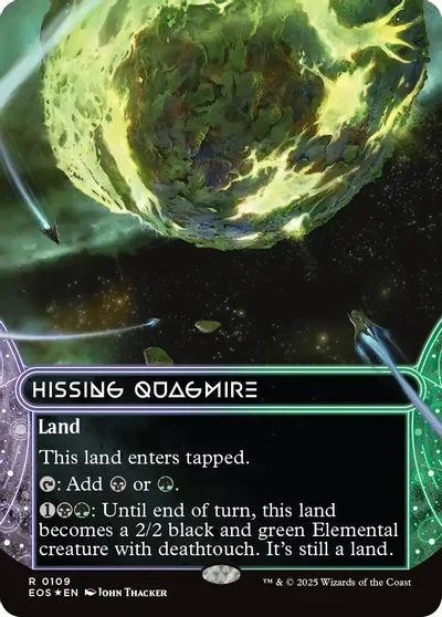 Hissing Quagmire [Galaxy Foil Borderless] #109