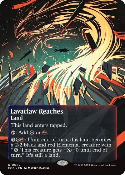 Lavaclaw Reaches [Poster Borderless] #67