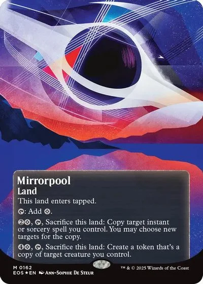 Mirrorpool [Galaxy Foil Borderless Poster] #162