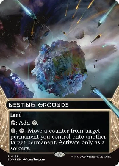 Nesting Grounds [Galaxy Foil Borderless] #121