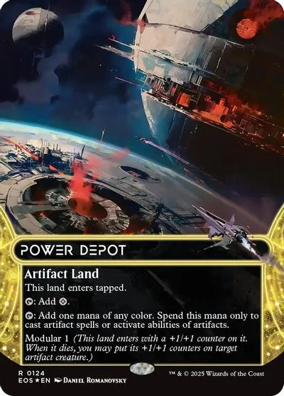 Power Depot [Galaxy Foil Borderless] #124