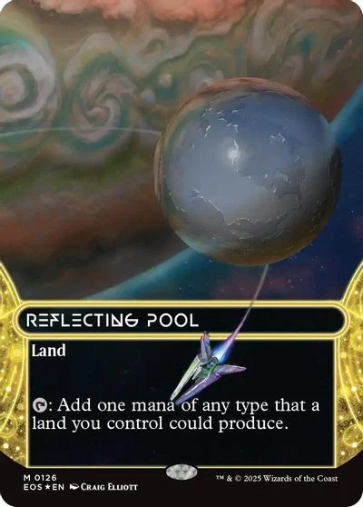 Reflecting Pool [Galaxy Foil Borderless] #126
