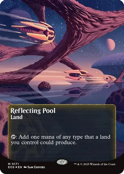 Reflecting Pool [Galaxy Foil Borderless Poster] #171