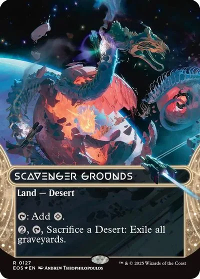 Scavenger Grounds [Galaxy Foil Borderless] #127