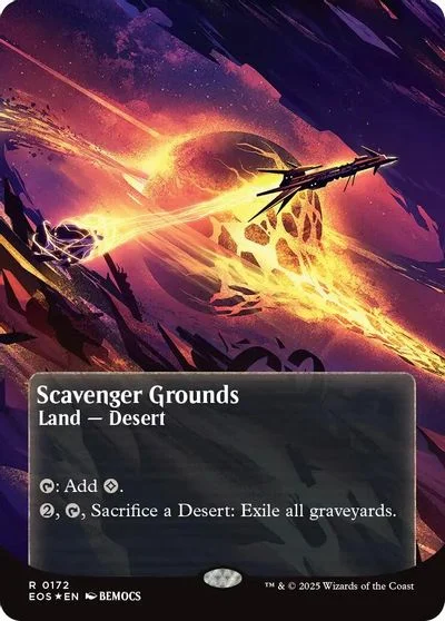 Scavenger Grounds [Galaxy Foil Borderless Poster] #172