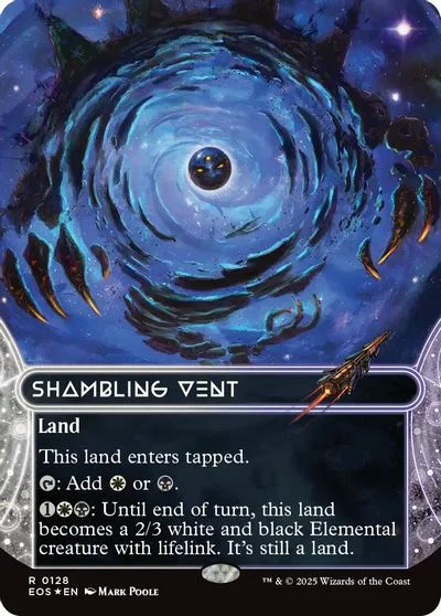 Shambling Vent [Galaxy Foil Borderless] #128