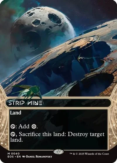 Strip Mine [Borderless Foil] #40