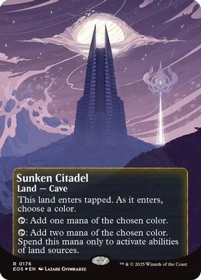 Sunken Citadel [Galaxy Foil Borderless Poster] #176