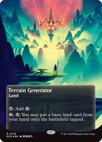 Terrain Generator [Galaxy Foil Borderless] #133