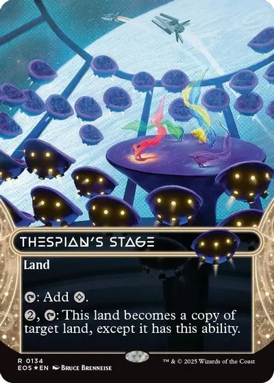 Thespian's Stage [Galaxy Foil Borderless] #134