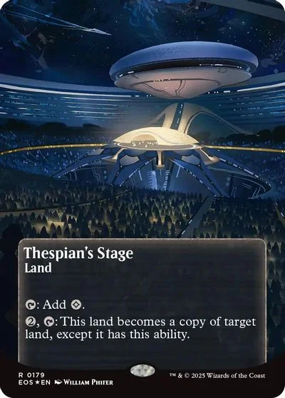 Thespian's Stage [Galaxy Foil Borderless Poster] #179