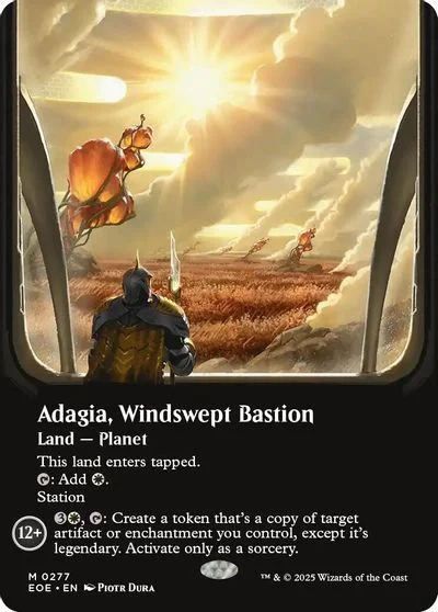 Adagia, Windswept Bastion [Borderless] #277
