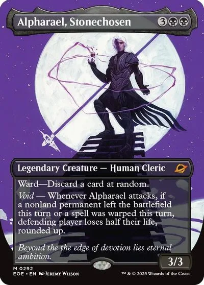 Alpharael, Stonechosen [Borderless Foil] #292