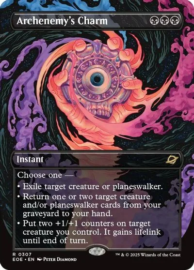 Archenemy's Charm [Borderless Foil] #307