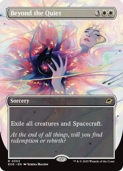 Beyond the Quiet [Borderless Foil] #303