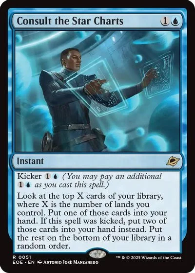 Consult the Star Charts [Foil] #51