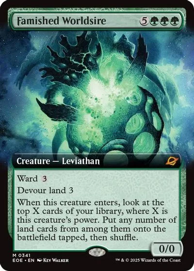 Famished Worldsire [Extended Art] #341