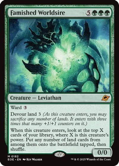 Famished Worldsire [Foil] #182