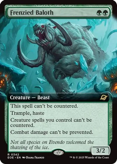 Frenzied Baloth [Extended Art] #342