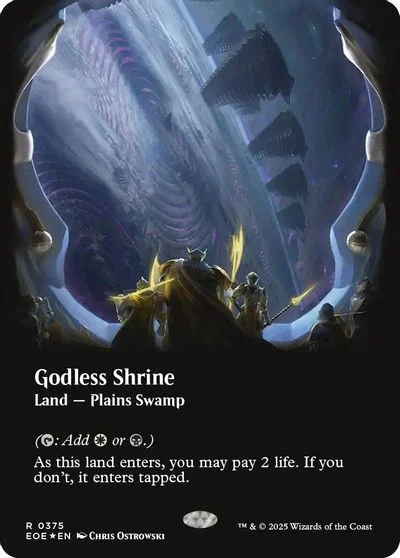 Godless Shrine [Borderless Foil] #280