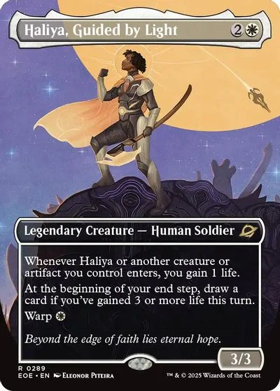 Haliya, Guided by Light [Borderless] #289