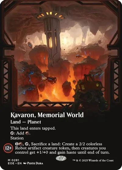 Kavaron, Memorial World [Borderless] #281