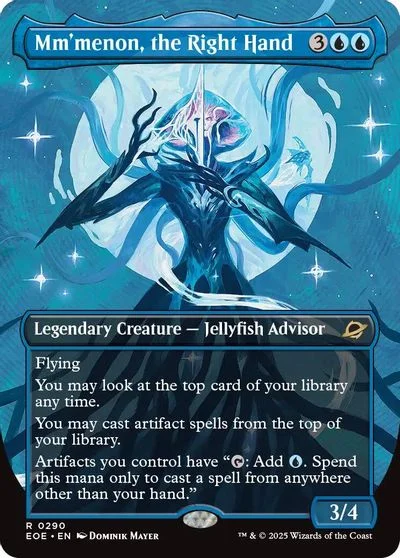Mm'menon, the Right Hand [Borderless] #290