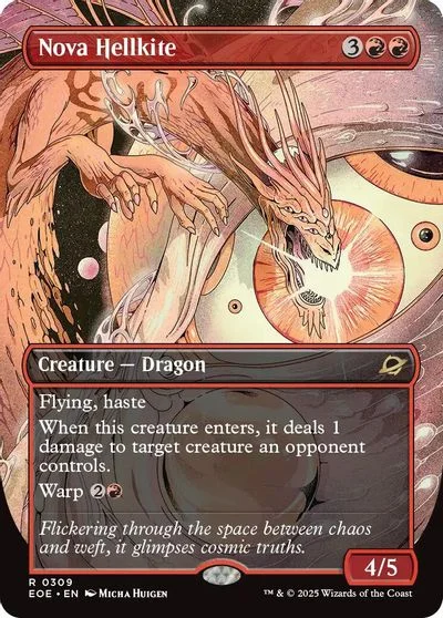 Nova Hellkite [Borderless Foil] #309