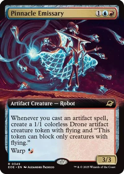 Pinnacle Emissary [Extended Art Foil] #349