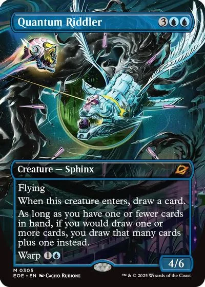 Quantum Riddler [Borderless Foil] #305