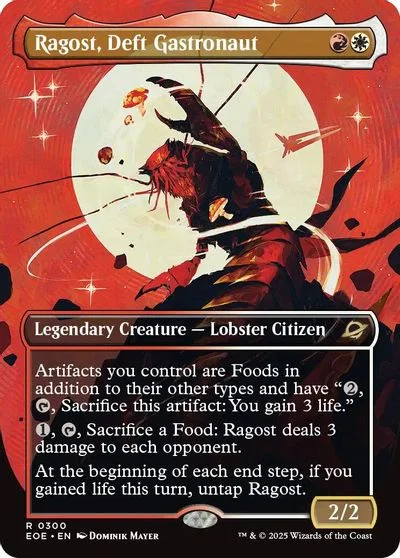 Ragost, Deft Gastronaut [Borderless Foil] #300