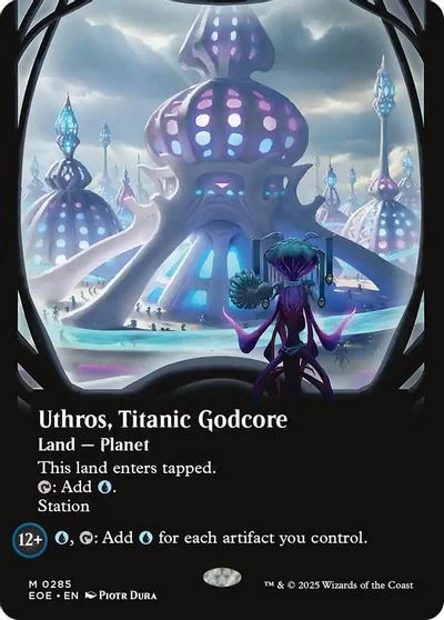 Uthros, Titanic Godcore [Borderless Foil] #285