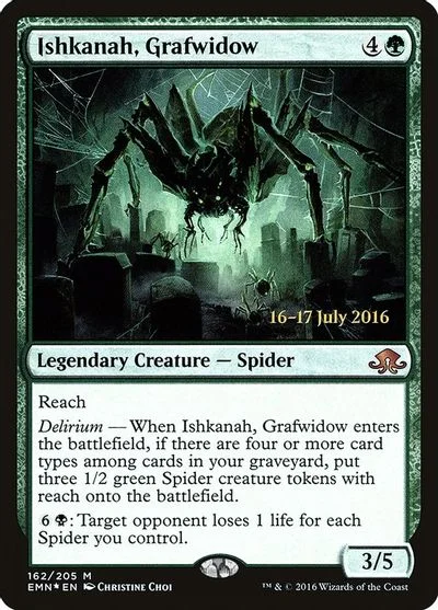 Ishkanah, Grafwidow [Prerelease] #162