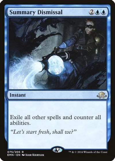 Summary Dismissal [Foil] #75