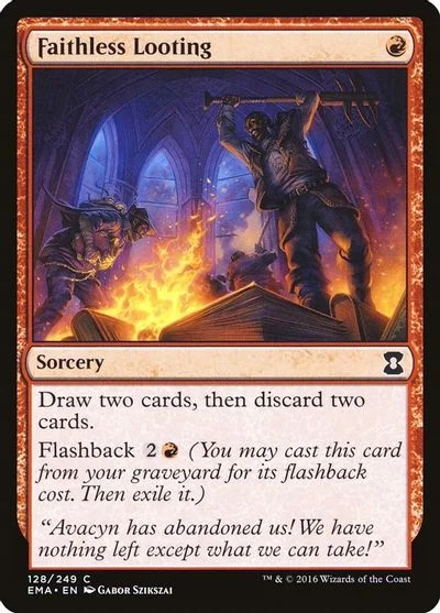 Faithless Looting [Foil] #128