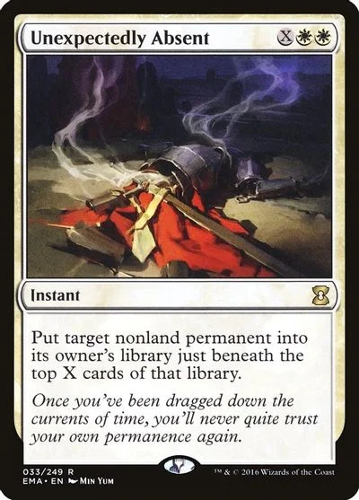 Unexpectedly Absent [Foil] #33