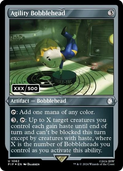 Agility Bobblehead [Serialized] #1062