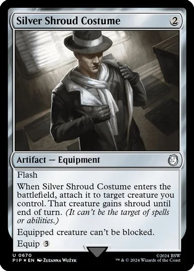 Silver Shroud Costume #670