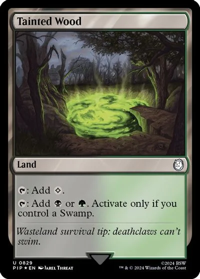 Tainted Wood #829